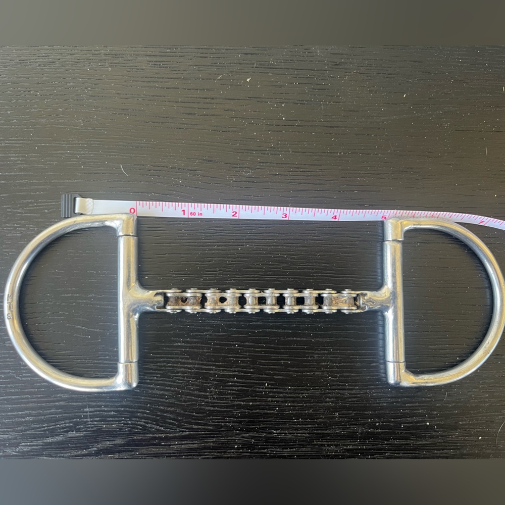 KTS Custom Bike Chain Horse Bit 5”
